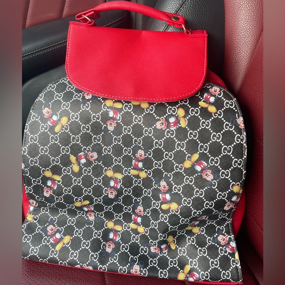 GUCCI X MINNIE MOUSE BACKPACK/DIAPER BAG - Picture 2 of 15